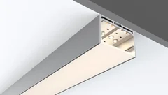 Монтаж профиля для светодиодной ленты