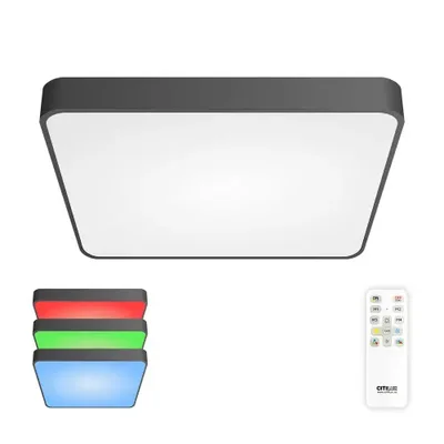 Citilux Купер CL724K95G1 LED RGB Светильник с пультом Чёрный