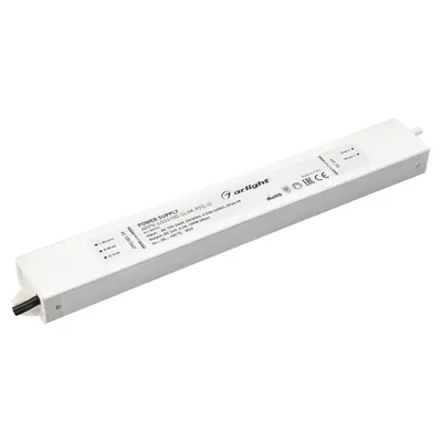 Блок питания ARPV-LG24100-SLIM-PFC-D (24V, 4.2A, 100W) (Arlight, IP67 Металл, 5 лет)