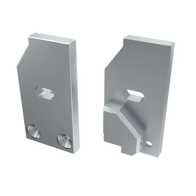 Заглушка для ALM-GLASS-6 правая с отверстием (Arlight, Металл) 026728 026728