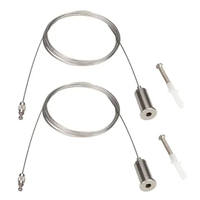 Подвес ARL-2x2m Set SILVER (Pad 3x2mm) (Arlight, Металл) 040646 040646