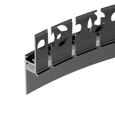 Профиль PLINTUS-FANTOM-BENT-H20-SIDE-2000 BLACK (Arlight, Алюминий) 043673(1) 043673(1)