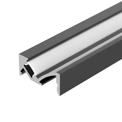 Профиль SL-BEVEL-W21-2000 ANOD BLACK (Arlight, Алюминий) 043688 043688