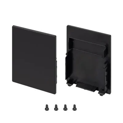 Заглушка SL-LINE-4050-3L-LOW BLACK глухая (Arlight, Пластик) 044677 044677