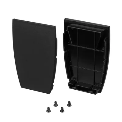 Заглушка LINE-5075-U-HONEYCOMB BLACK глухая (Arlight, Металл) 044887 044887