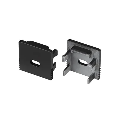 Заглушка SL-MINI-15 BLACK с отверстием (Arlight, Пластик) 049420 049420