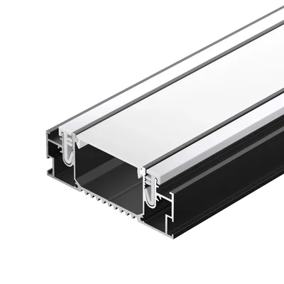 Профиль STRETCH-41-CEIL-CENTER-2000 BLACK (Arlight, Алюминий) 055206 055206