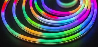 Светодиодная лента NLS-NEONLED 12В «Бегущая волна» NLS-5050RGBM60-8-IP67-12V-NEONLED