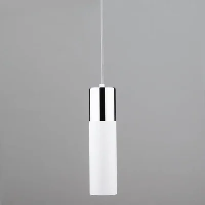Подвесной светильник Eurosvet 50135/1 LED хром/белый