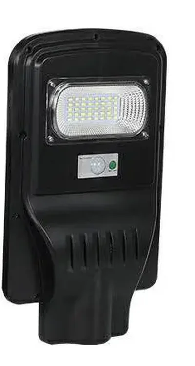 Светильник уличный на солнечных батарейках 30 Ватт, IP65, 400x235x70 мм, 62434