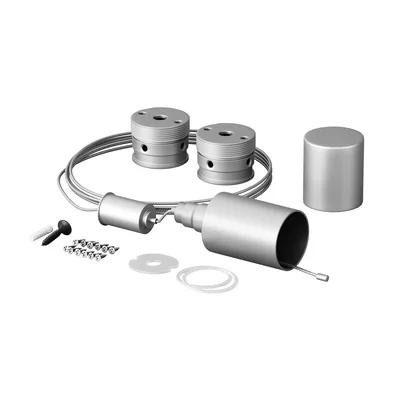 Набор для вертикального подвесного монтажа Nemo D18 серебро