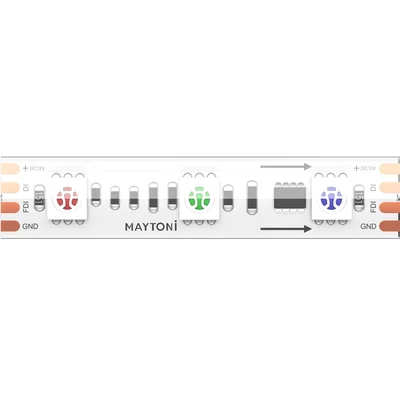Светодиодная лента 12В 5050 14,4Вт/м RGB 5м IP68, 201245