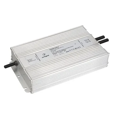 Блок питания ARPV-LG24600-PFC-A (24V, 25A, 600W) (Arlight, IP67 Металл, 5 лет) 053862