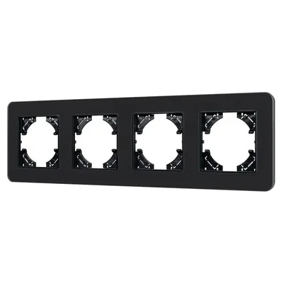 Рамка стеклянная FRM-OMALI-SFGS-4-BK (Arlight, -)