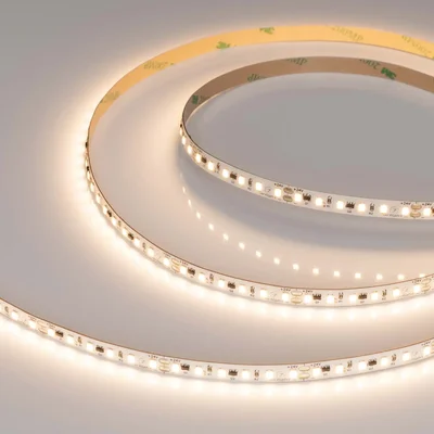 Лента IC-A120-8mm 24V Warm2700 (9.6 W/m, IP20, 2835, 10m) (Arlight, стабилизированная)