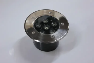 Прожектор G-MD100-Y грунтовой LED-свет желтый D150, 6W, 12V