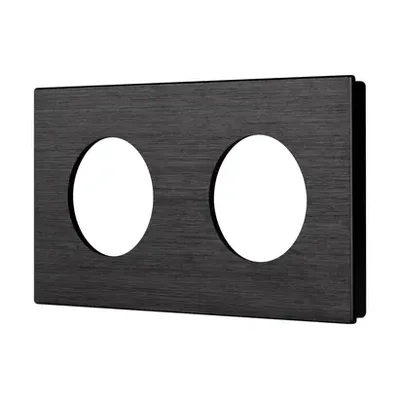 Рамка алюминиевая FRM-PRESTO-ALR-2-BK (Arlight, -)