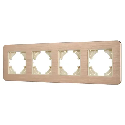 Рамка алюминиевая FRM-AKIRY-AL-4-GD (Arlight, -)