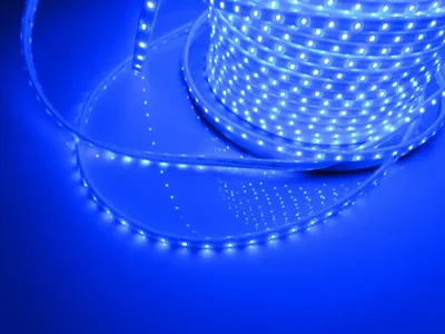 Дюралайт Milky LT-2W-100M-240V-B синий, 6*9мм