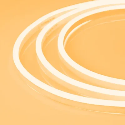 Гибкий неон ARL-NEON-1608PH-SIDE 24V Amber (Arlight, 8 Вт/м, IP65)