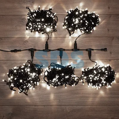 Гирлянда LED ClipLight 24V, 5 нитей по 20 метров, цвет диодов Белый