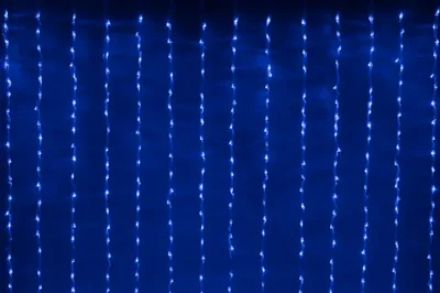 LED-XP-1344-230V Blue Световой дождь 2,4х3,6м