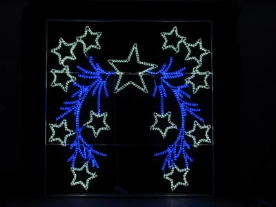 GRP-410 (White/Blue) MOTIF 200х210см