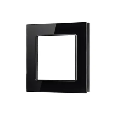 Рамка стеклянная FRM-GLARE-GS-1-BK (Arlight, -)