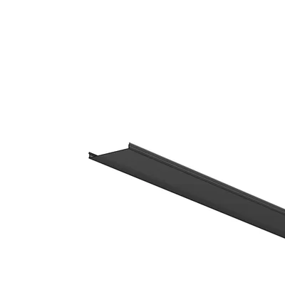 Рассеиватель для профиля 50×50 (Чёрный, 2 м), ALM-5050T-B-DF-2M 642048