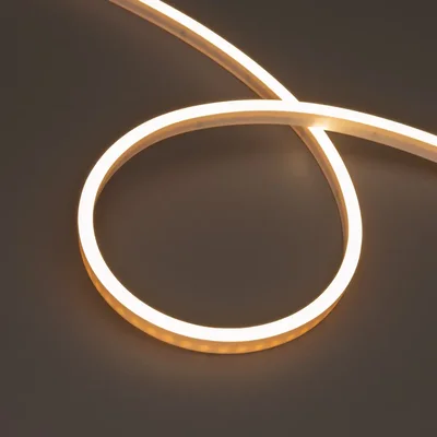 Лента герметичная WAVE-SIDE-PU-A120-06x12mm 24V Warm3000 (8 W/m, IP68, 3m, wire x1) (Arlight, Вывод прямой, 3 года)