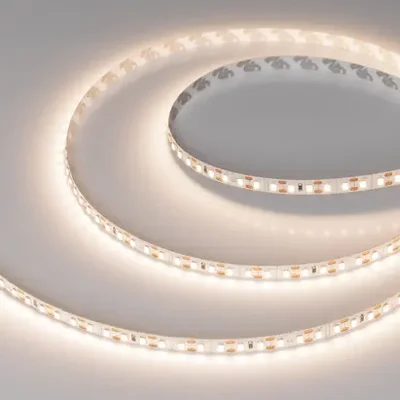 Лента FC-A120-8mm 24V Warm3500-CX1 (10 W/m, IP20, 5m) (Arlight, резка 1 светодиод)