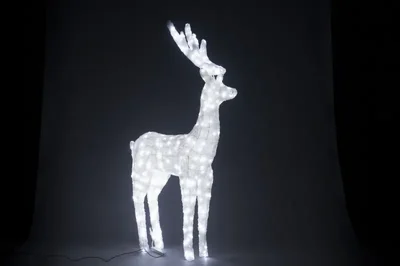 IMD-SSDEER-01 Олень 3Dбелый 712led, 120x62x58, 24V