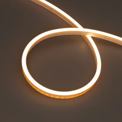 Лента герметичная WAVE-SIDE-PU-A120-06x12mm 24V Warm2700 (8 W/m, IP68, 1m, wire x1) (Arlight, Вывод прямой, 3 года)