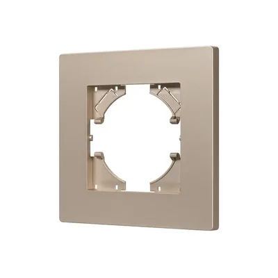 Рамка пластиковая FRM-PERIO-PL-1-GD (Arlight, -)