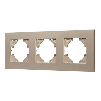 Рамка пластиковая FRM-PERIO-PL-3-GD (Arlight, -)