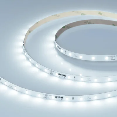 Лента IC-A60-8mm 24V Cool 8K (4.8 W/m, IP20, 2835, 10m) (Arlight, стабилизированная)