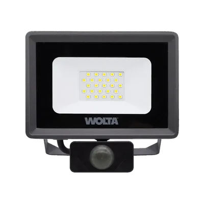 Светодиодный прожектор WOLTA WFL-20W/06s 20Вт 5700K IP65 с Датчиком