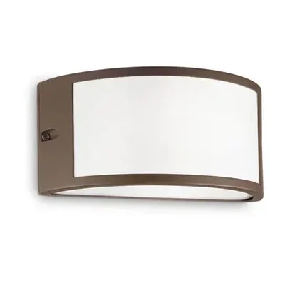 Уличный настенный светильник Ideal Lux Rex-1 AP1 Coffee 213217