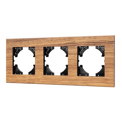 Рамка из натурального дерева FRM-XSILO-WD-3-SNL (Arlight, -)