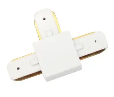 Коннектор для шинопровода Т-образный 1-фазный G-1-TTT-CV-IP20-W белый