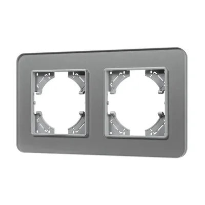 Рамка стеклянная FRM-OMALI-SFGS-2-GR (Arlight, -)