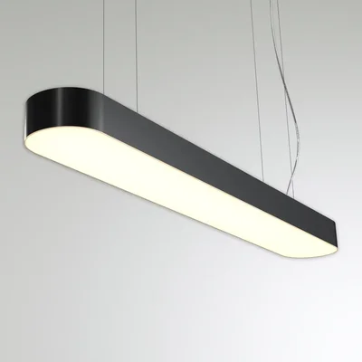 Светильник RVE-LBX-LARGO-S-1200 овал 1200x163x100мм