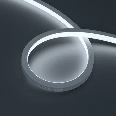 Лента герметичная MOONLIGHT-TOP-X320-13x12mm 24V White6000 (5 W/m, IP67, sauna, 15m, wire x2) (Arlight, Вывод вниз, 3 года)