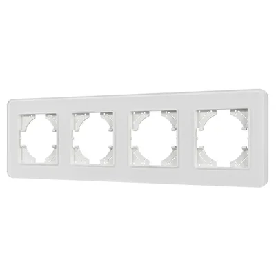 Рамка стеклянная FRM-OMALI-GS-4-WH (Arlight, -)