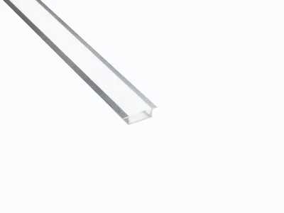 Профиль врезной LEDS POWER СПВ17-2507 алюм. черный с призм.рассеивателем 2м 008424