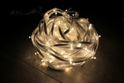 LED-FPC-3528-135-20M-12V-WW, Светодиод. гирлянда теплая белая, 135 LED SMD3528, 20М, 12V