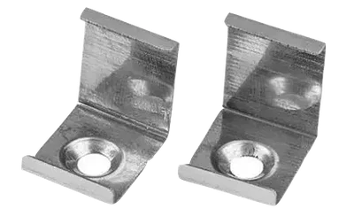 Скоба крепления с шурупом для профиля GAL-16-16-С-IP20 10шт в уп.