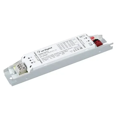 Блок питания ARJ-LG-40-LINEAR-PFC-HV (40W, 40-200V, 0.2-0.35A) (Arlight, IP20 Металл, 5 лет) 047428