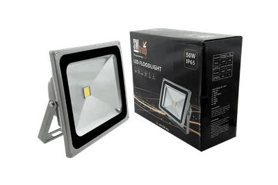 Прожектор светодиодный COB, FL-COB-50-CW-S