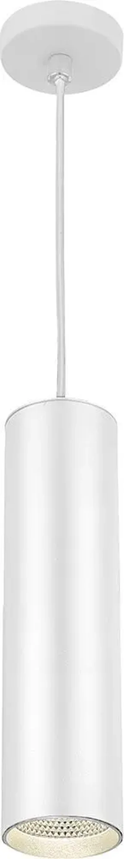 Светильник светодиодный на подвесе 15W, 1350Lm, 35 градусов, белый, D80*H200 HL530